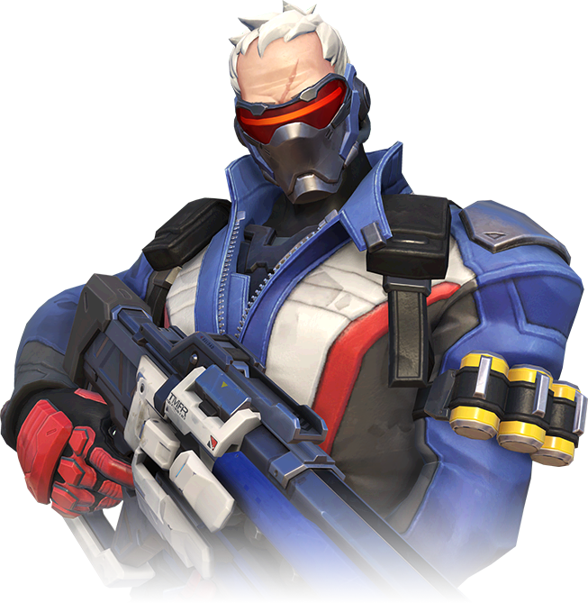 Soldier 76 from Overwatch